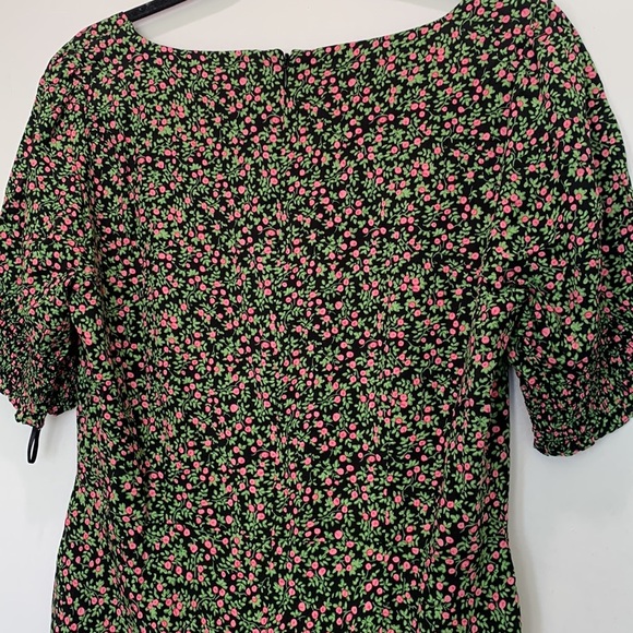 J crew floral midi cottage core fairy romantic dress size 10 new boho cottage c - Picture 8 of 14